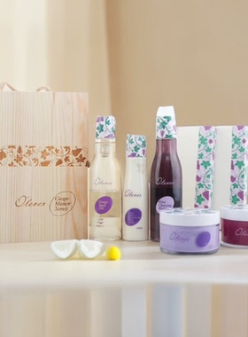 美国OLEVER欧荔丽葡萄庄园手部护理手膜精华手霜按摩膏磨砂手膜