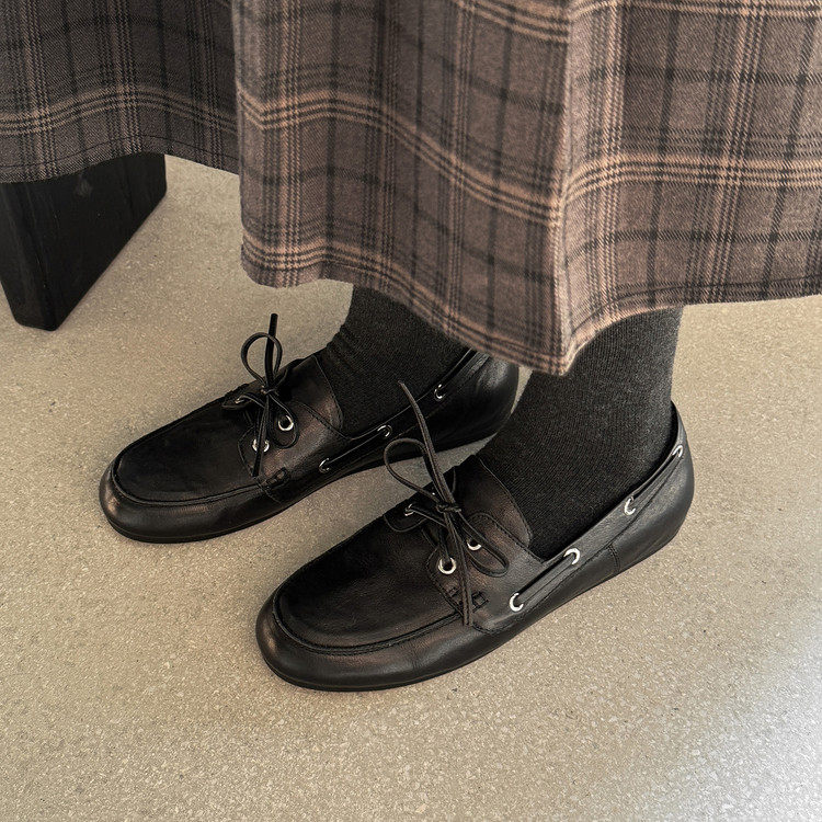 2cm英伦风系带乐福鞋女2026新款真皮平底豆豆鞋通勤学院风小皮鞋,女鞋,深口单鞋,淘宝优惠券,粉丝福利购,淘宝优惠卷