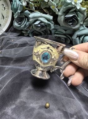俄罗斯镶钻吉祥彩色大公鸡工艺品