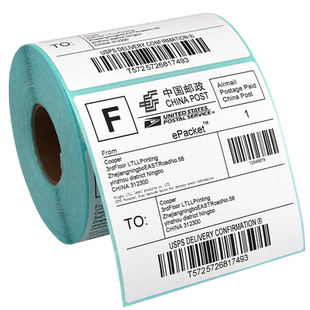 昕维三防热敏纸100*100*500张不干胶标签纸贴纸适用佳博汉印得力启瑞快麦斑马芯烨TSC新北洋得实条码打印机