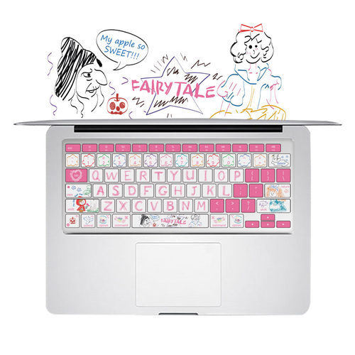 适用华为荣耀matebook13s笔记本硅胶magicbook14键盘膜xpro16童话