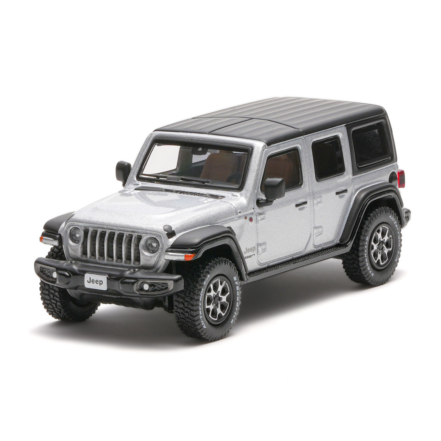 麦思迪1:64Jeep牧马人越野车仿真合金汽车模型成人收藏金属车摆件