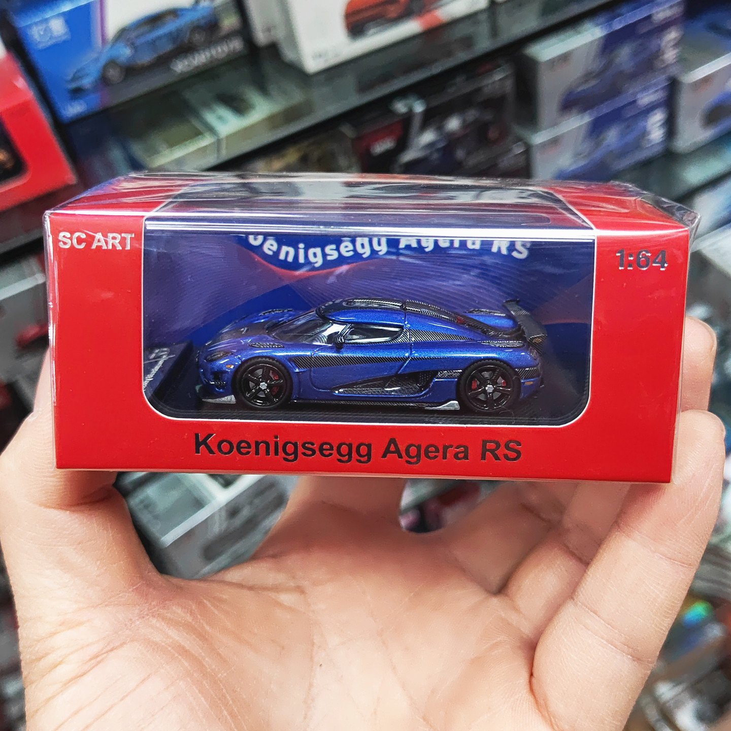 1/64柯尼赛克AgeraRS超跑车