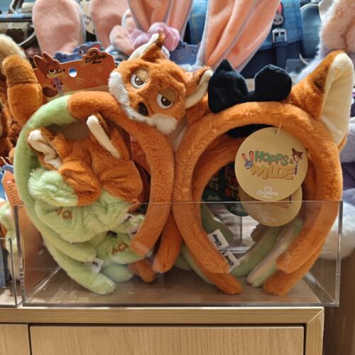 【MINISO】名创优品疯狂动物城尼克系列发箍发圈套装发饰可爱毛绒