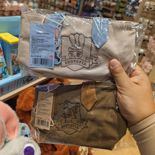 【MINISO】名创优品迪士尼疯狂动物城系列领带手提包(尼克)手提袋