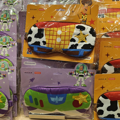 【MINISO】名创优品迪士尼玩具总动员系列眼罩 卡通可爱创意旅行