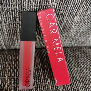 卡梅拉唇泥唇釉丝绒雾面哑光唇彩持久豆沙口红女学生化妆04车厘子