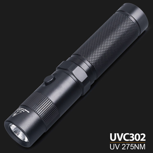 莱泰辉UVC302 UV275 nm移动式便携紫外线消毒杀菌手电筒消毒灯
