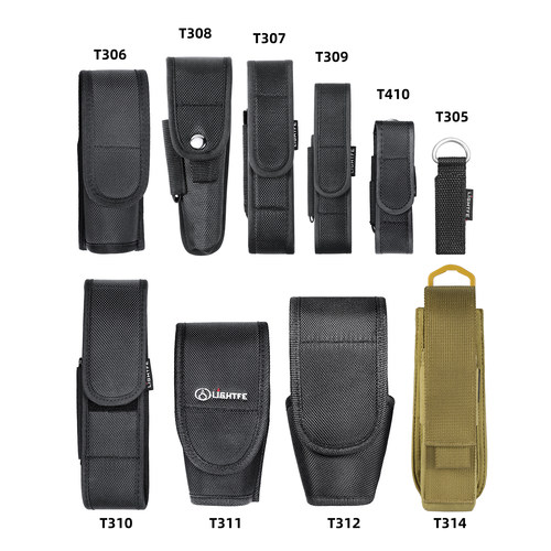 便携作业加厚材质弹性手电筒套