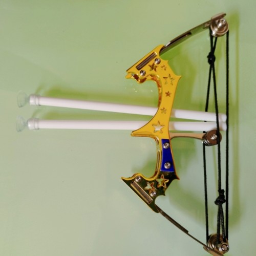 不锈钢迷你弓箭儿童玩具微型弓箭复合弓箭滑轮反曲弓箭武器小型弓