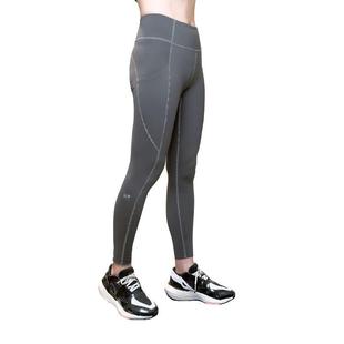 专业训练梯度压缩裤女灰色健身弹力速干篮球跑步加厚紧身长裤秋冬
