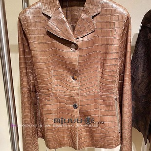 25早春新款 日娜高奢20XXASIA koa 高智风高级质感皮衣 BUYER