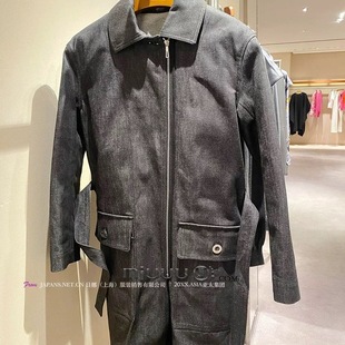 BUYER 高智风中长款 25早春新款 外套黑色 koa 日娜高奢20XXASIA