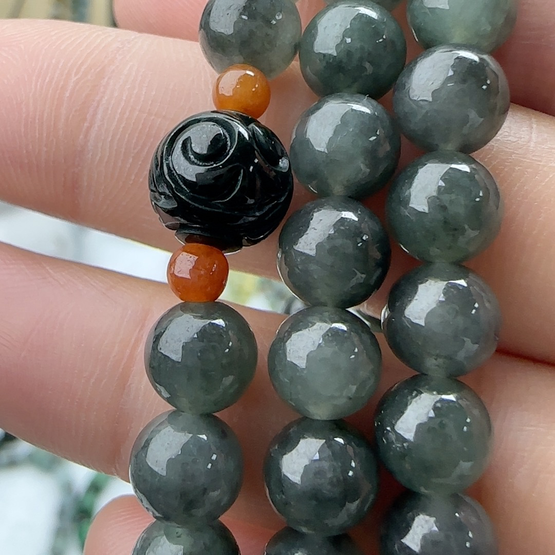 翡翠特色冰绿乌鸡卡6.7