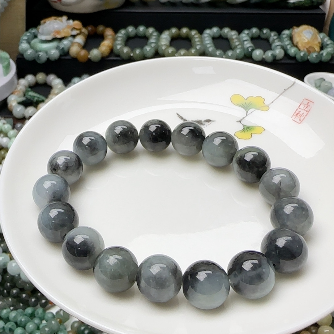 天然翡翠特色冰胶乌鸡卡11+