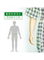 IMPORTED FROM JAPAN PARALYZED BEDRIDDEN ELDERLY ARE EASY TO WEAR AND TAKE OFF ONESIE CLOTHES PATIENT FULL-OPEN NURSING CLOTHES ONE-PIECE PAJAMAS