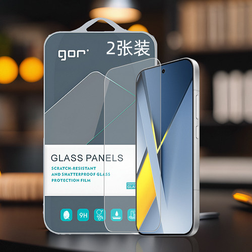 GOR适用小米Poco系列钢化膜