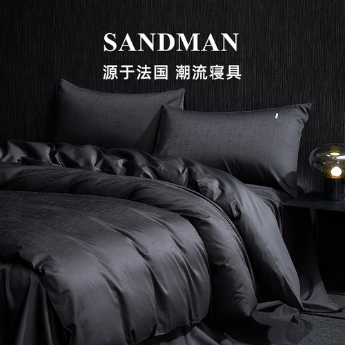 SANDMAN北海假日FUR黑金四件套