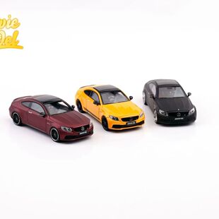 HM Howie Model1:64 奔驰AMG  C63s  coupe 合金汽车模型