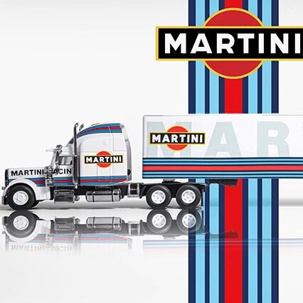 顶拆卸拖车模型尾板彼得比尔特