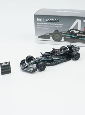 现货TW 1:64 奔驰 AMG F1 W14E 2023米克舒马赫合金车模73037