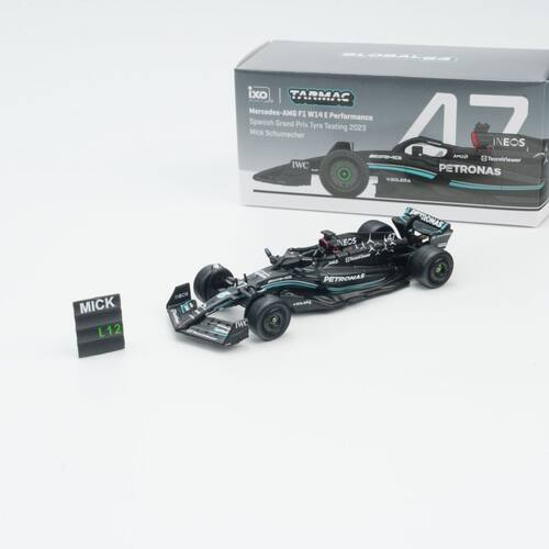 现货TW 1:64 奔驰 AMG F1 W14E 2023米克舒马赫合金车模73037