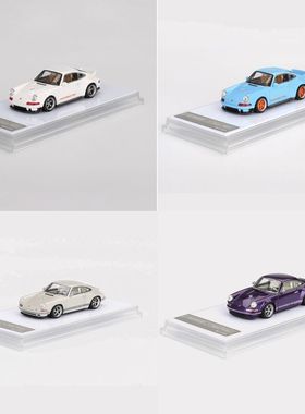 现货发售 ZM 1:64 保时捷911 964 SINGER Coupe DLS 合金汽车模型