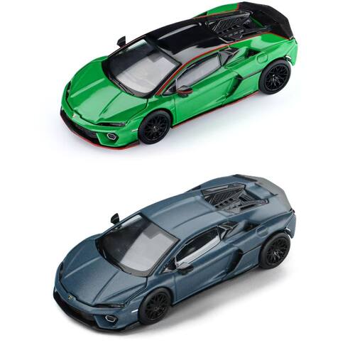 现货  TH 1:64 兰博基尼Temerario 跑车模型收藏 合金车模