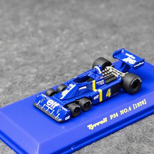 Kyosho 京商 1:64 泰瑞尔 Tyrrell P34 1976 书中车 合金车模