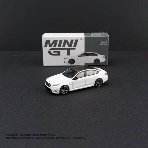 【现货秒发】MINIGT 1:64 [1092]宝马 BMW M5 (G90) 白色合金车模
