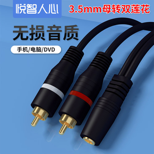 音频线RCA机顶盒左右声道