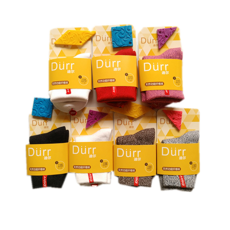 迪尔保暖厚实宽松冬款正品亲子袜