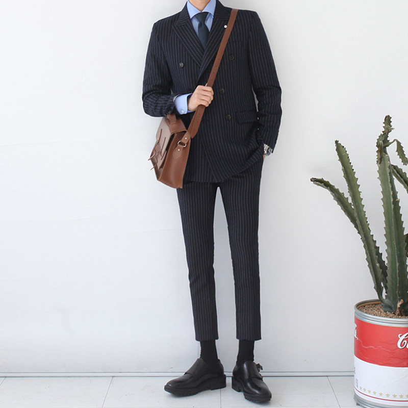 Costume homme en coton pour automne - Ref 1549941 Image 1