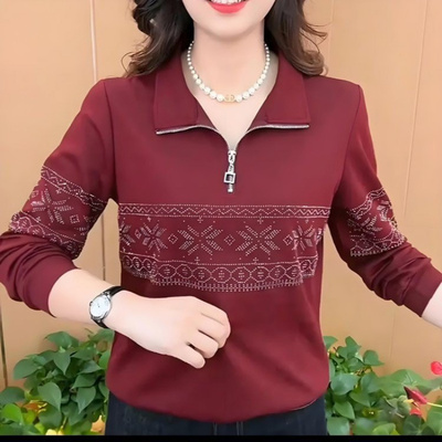 秋季长袖T恤女卫衣上衣