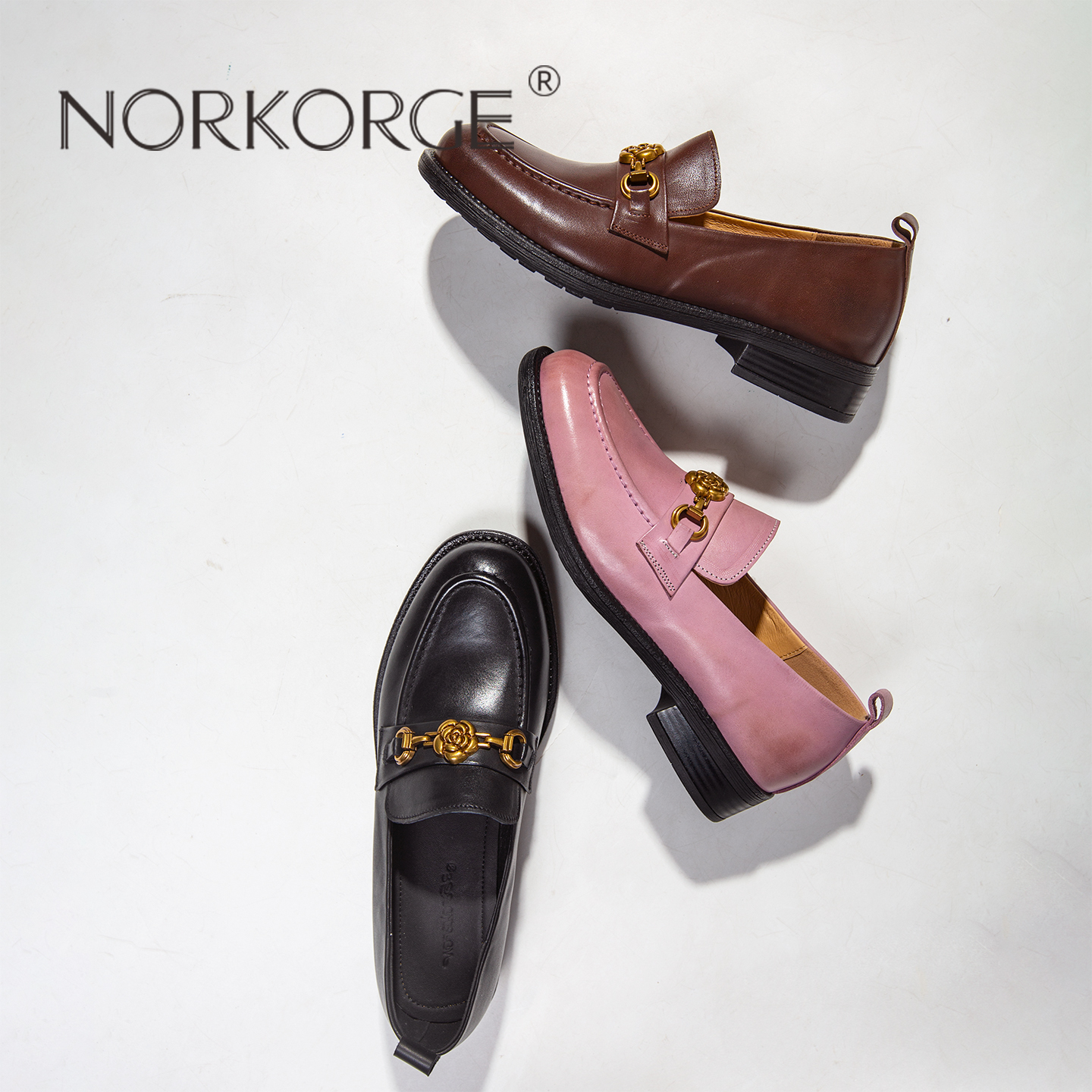 原创设计手工定制时装乐福鞋