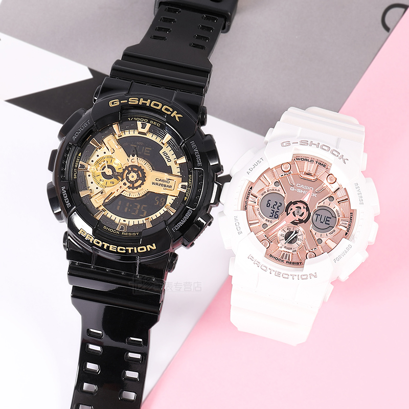 卡西欧gshock情侣手表一对潮运动