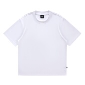 AND纯色小版 型基础打底T恤 圆领合身短袖 PFR tee男女简约短袖 T恤