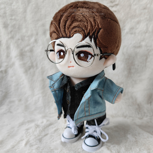 Mirror男团anson kong公仔江*生20cm棉花娃娃玩偶娃衣原创现货