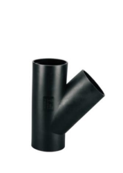 10个低价90塑料管道虹吸同层排水注塑Y斜三通对接焊管件特价