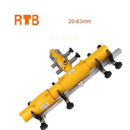 瑞特默ritbo塑料pe管道电熔固定夹具直线固定夹具弯头三通架 包邮