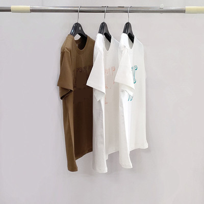 100纯棉修身显瘦短袖T恤衫