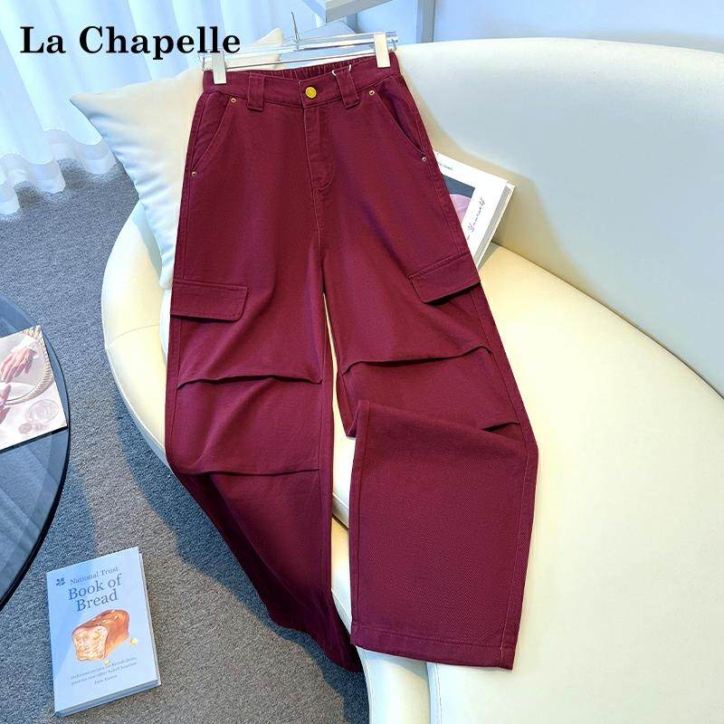 爆款女装牛仔工装裤女2025春季新款显瘦遮胯高腰阔腿裤时尚直筒裤,女装/女士精品,休闲裤,淘宝优惠券,粉丝福利购,淘宝优惠卷