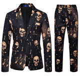 外贸男士一粒扣骷髅头数码印花西服礼服演出服1815-TX991-F125,男装西服,星座1815, 外贸男士一粒扣骷髅头数码印花西服礼服演出服1815-TX991-F125,男装西服,星座1815,