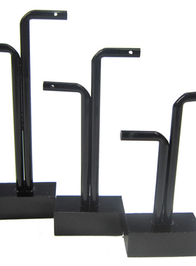 三件套亚克力耳环架黑色珠宝首饰展示道具饰品架首饰展示架耳饰架