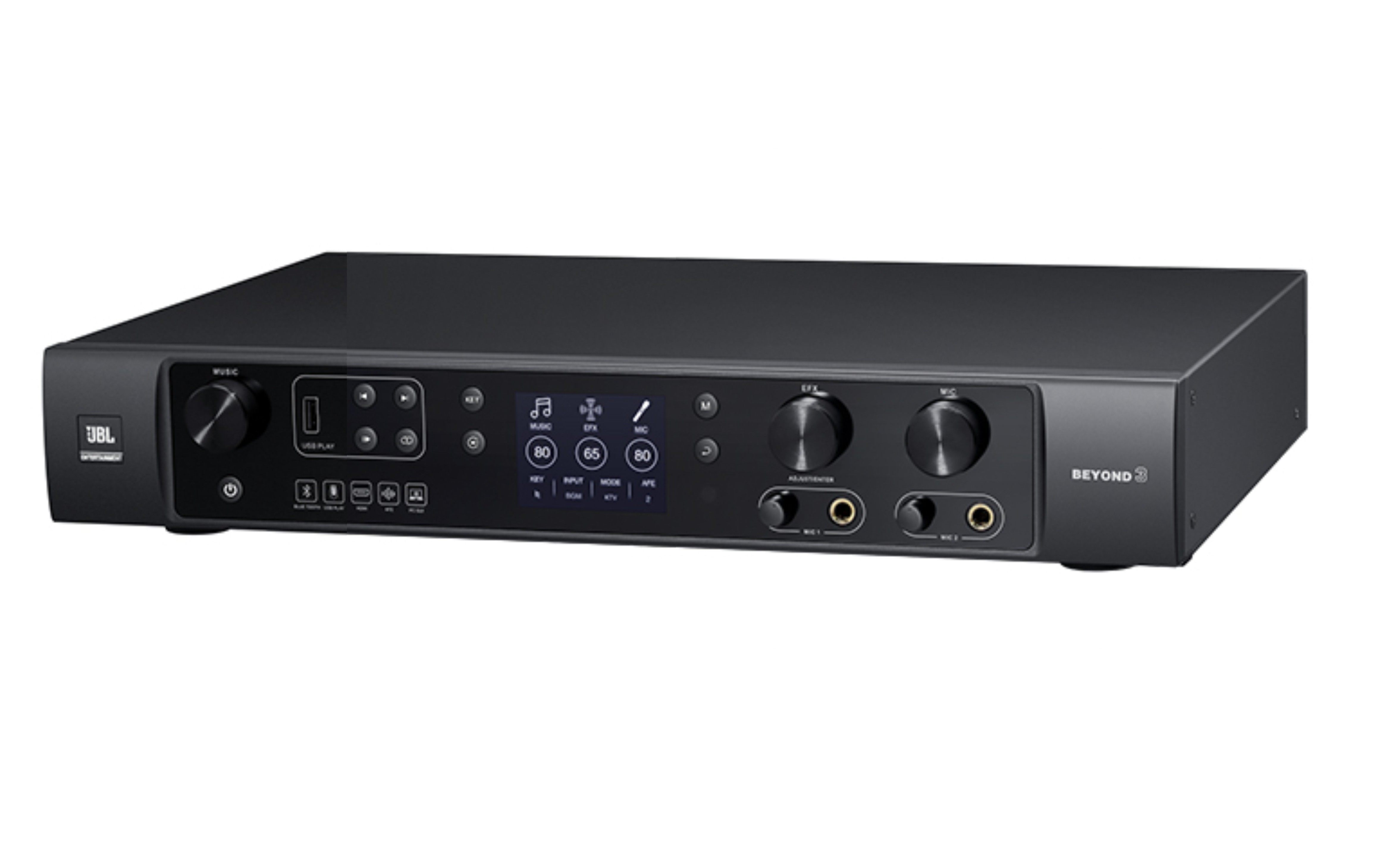 JBL BEYOND 1/3家用数字KTV功放机多功能专业放大器话筒音响套装