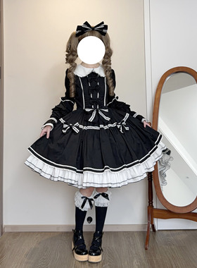 玩偶心事定金 doll感纯棉OP Lolita连衣裙 积赞送kc 包邮