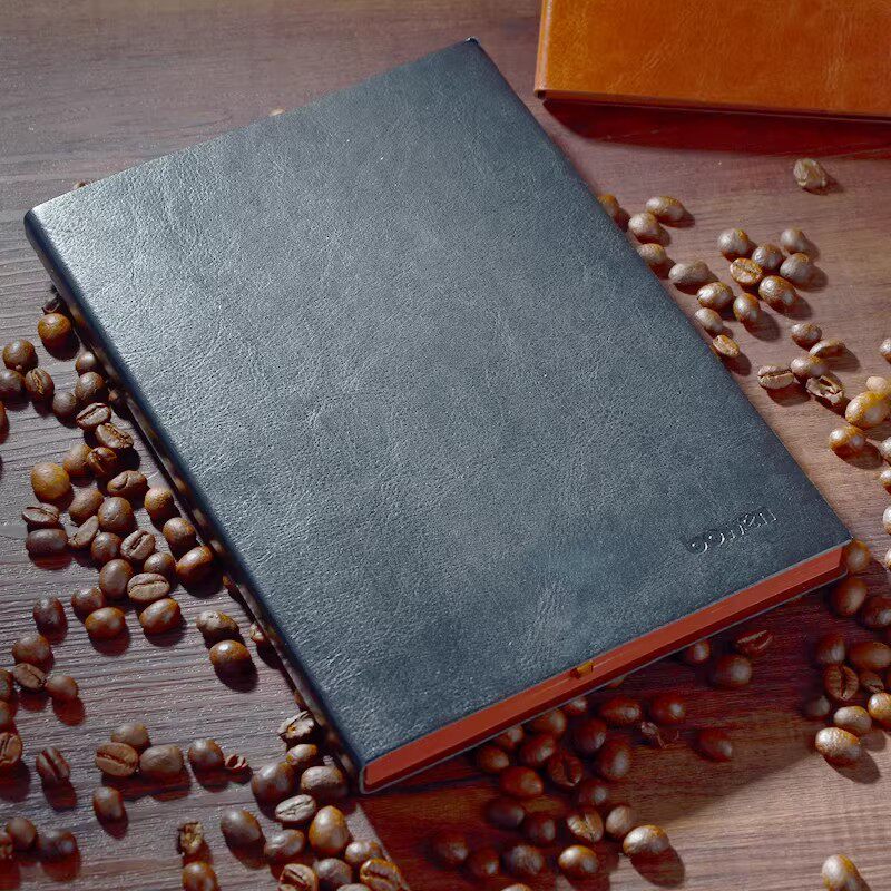 bowen博文B5笔记本商务办公文具工作会议通用记事本PU软皮面