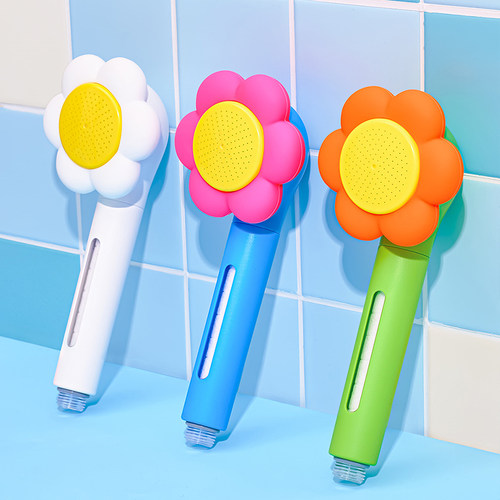 韩国wiggle wiggle 太阳花花洒浴室花洒便携出门旅游花洒水龙头