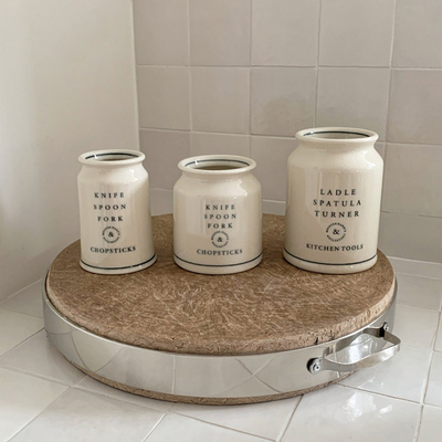 韩国brackettable字母陶瓷筷子