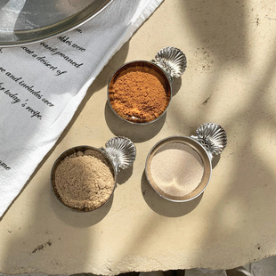 韩国bracket table不锈钢贝壳小料碟菜盘调料盘菜盘汤盘甜品盘